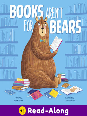cover image of Books Aren't for Bears